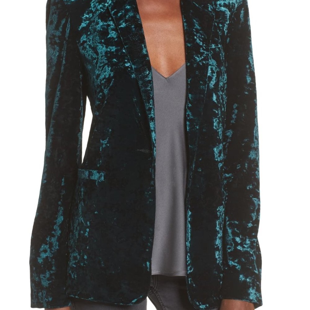Lost + Wander Bonbon Green Crushed Velvet …